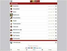 Tablet Screenshot of amsterdamflora.nl